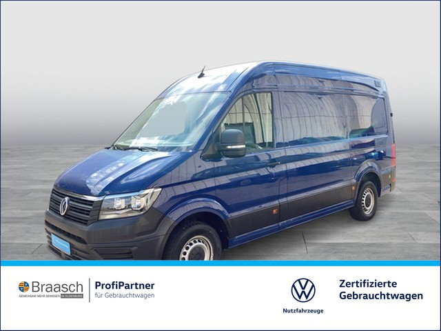 VW - Crafter 35 Kasten MR HD Klima,AHK,StandHz,Kamera_1