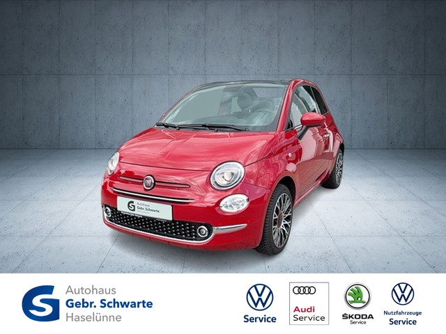 Fiat - 500C 1.0 Mild Hybrid Red NAVI+PDC+GRA+LM16"+DAB_1